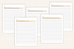 Reflective Self-Discovery Workbook - CraftNest - Digital Crafting and Art