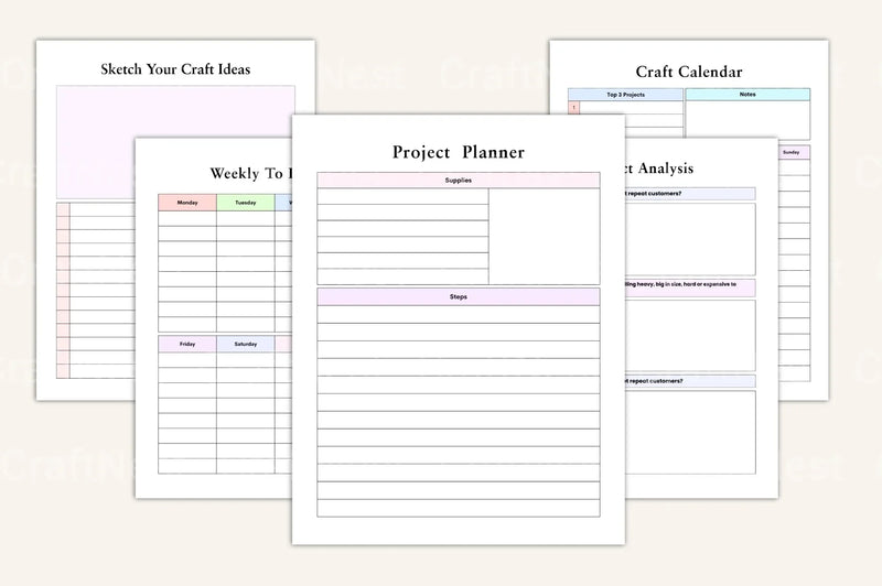 Craft Business Planning Guide - CraftNest - Digital Crafting and Art
