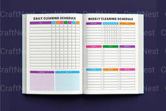ADHD Cleaning Tracker: Stay Organized and Focused - CraftNest - Digital Crafting and Art