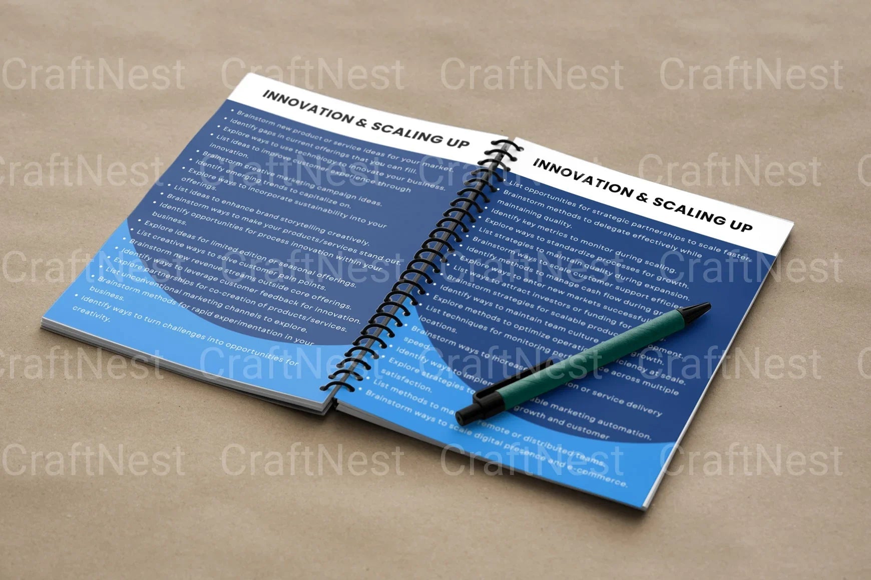 Online Business Prompts Book - CraftNest - Digital Crafting and Art