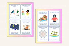 Calming Strategies Coping Skills Cards for Stress Relief - CraftNest - Digital Crafting and Art