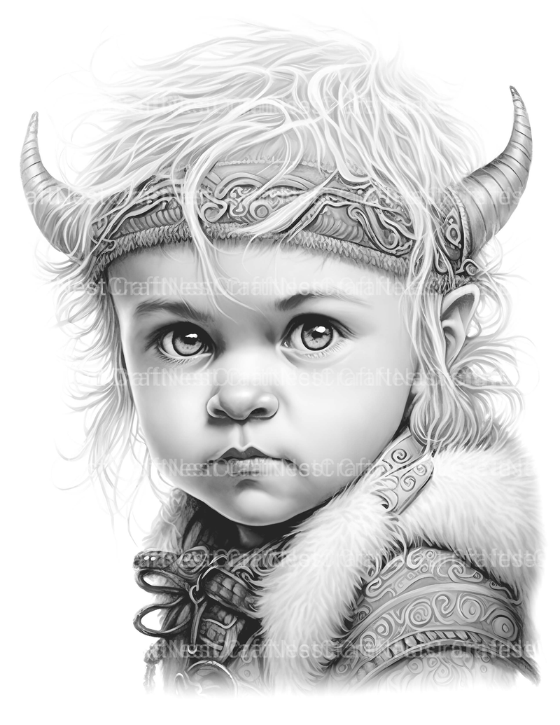 Winter Girl Coloring Book 2 - CraftNest - Digital Crafting and Art