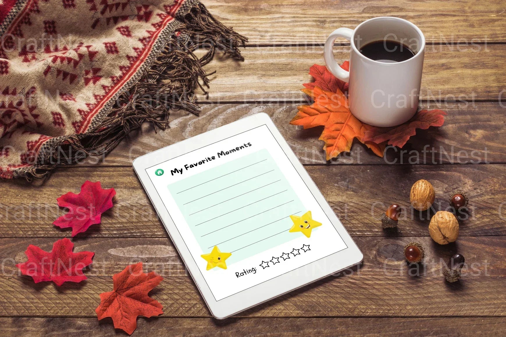 12-Month Kids Activity Organizer - CraftNest - Digital Crafting and Art
