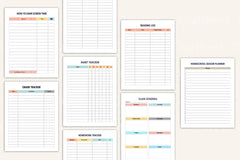 Homeschool Management Binder for Effective Organization - CraftNest - Digital Crafting and Art