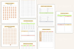 Budget Planner Template - CraftNest - Digital Crafting and Art