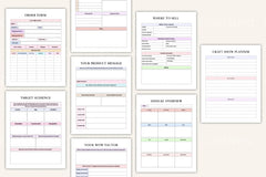 Craft Business Planner Guide - CraftNest - Digital Crafting and Art