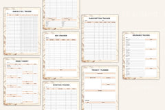 Entrepreneur Side Hustle Organizer - CraftNest - Digital Crafting and Art