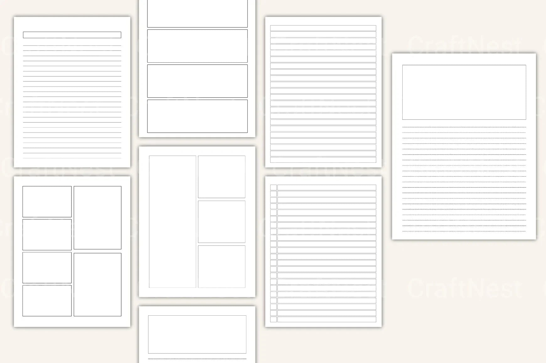 Notebook 100 - CraftNest - Digital Crafting and Art