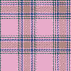 Pink Tartan Seamless Digital Paper - CraftNest - Digital Crafting and Art