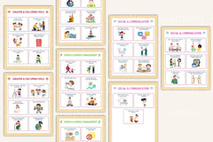 ADHD Coping Skills Cards for Effective Management - CraftNest - Digital Crafting and Art