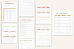 Complete House Management Binder for Efficient Home Organization - CraftNest - Digital Crafting and Art