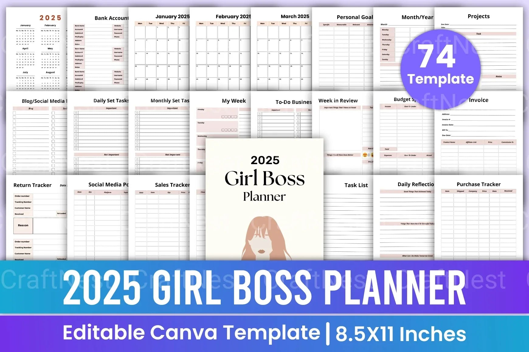 All-In-One Planner for Ultimate Organization - CraftNest - Digital Crafting and Art