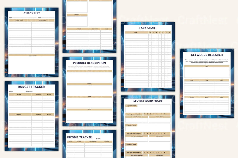 Marketing Mastery Playbook: Unlock Success - CraftNest - Digital Crafting and Art