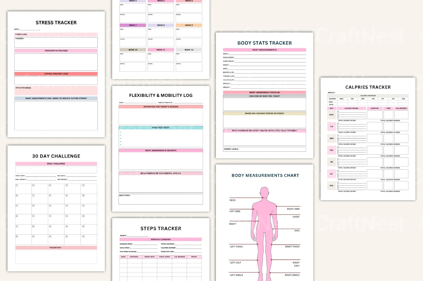 Ultimate Fitness Guide - CraftNest - Digital Crafting and Art