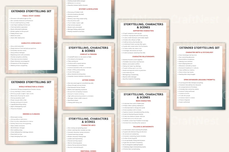 Creative Visual Prompt Book for Inspiration - CraftNest - Digital Crafting and Art