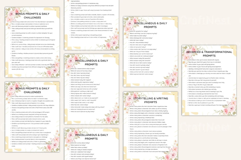 Ultimate All-In-One Prompts Book - CraftNest - Digital Crafting and Art