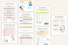 ADHD Time Management Worksheets for Improved Focus - CraftNest - Digital Crafting and Art