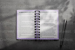 Anxiety Relief Prompts Book for Stress Reduction - CraftNest - Digital Crafting and Art