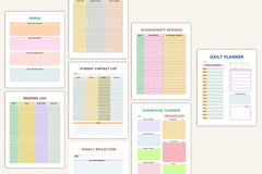 School Year Planner for Kids - CraftNest - Digital Crafting and Art