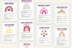 Anxiety Coping Skills Cards for Stress Relief - CraftNest - Digital Crafting and Art