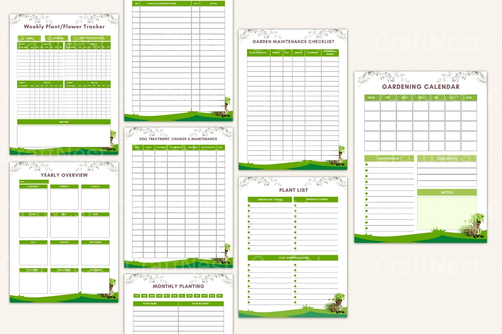 Garden Planner Guide - CraftNest - Digital Crafting and Art
