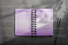 Affirmation Prompts Book for Positive Mindset - CraftNest - Digital Crafting and Art