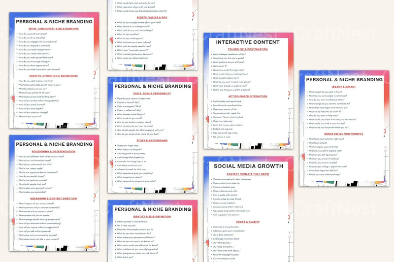 Social Media Prompt Book for Creative Engagement - CraftNest - Digital Crafting and Art