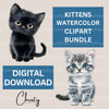 Kittens Clipart Bundle 3