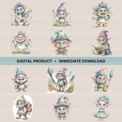 Trolls Clipart Bundle - CraftNest - Digital Crafting and Art