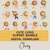 Lions Clipart Bundle