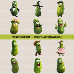 Pickles Clipart Bundle - CraftNest - Digital Crafting and Art