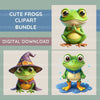 Frogs Clipart Bundle