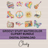 Groovy Stuff Clipart Bundle