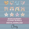 Boho Nursery Clipart Bundle