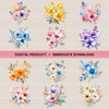 Flowers Clipart Bundle 30