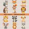 Whimsical Animals Clipart Bundle