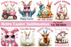 Retro Easter Clipart Bundle