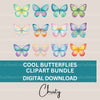 Butterflies Clipart Bundle 4