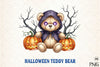 Halloween Teddy Bear Clipart Bundle 4