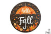 Hello Fall Umbrella Clipart Bundle 4