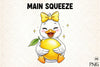 Funny Lemon Goose Clipart Bundle: Positive Main Squeeze 6