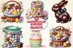 Easter Sweets Clipart Bundle 8 - CraftNest - Digital Crafting and Art