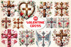 Valentine Cross Clipart Bundle 5