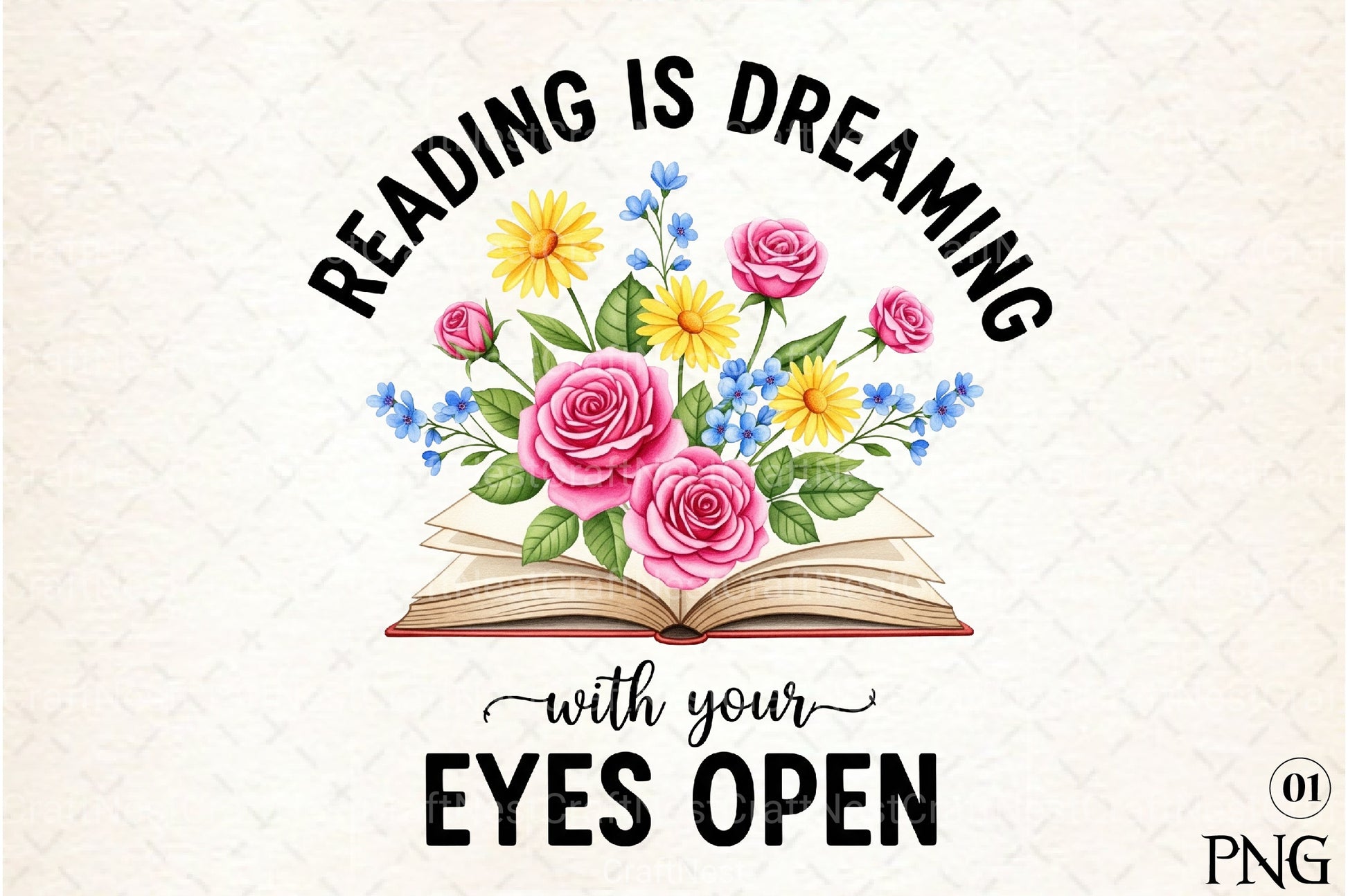 Reading Book Clipart Bundle - CraftNest - Digital Crafting and Art