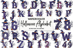 Halloween Alphabet Clipart Bundle 18 - CraftNest - Digital Crafting and Art