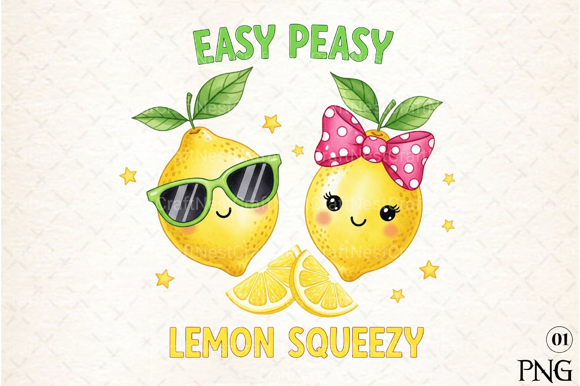 Funny Lemon Clipart Bundle: Positive Main Squeeze Designs - CraftNest - Digital Crafting and Art