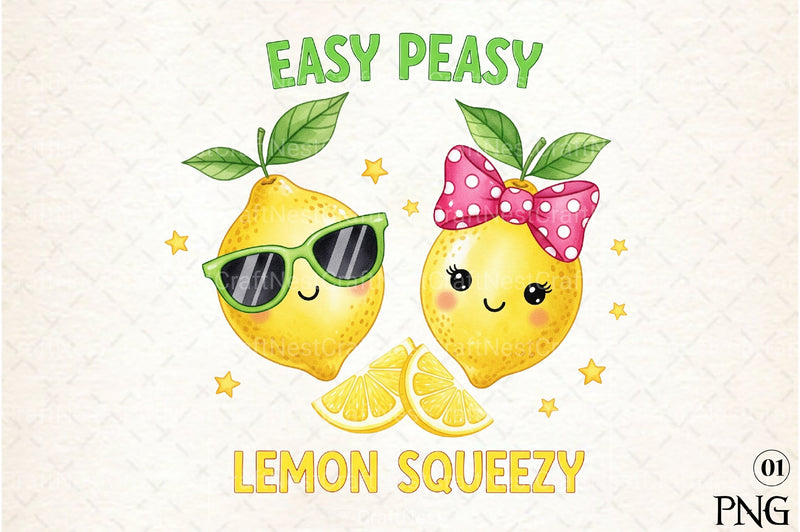 Funny Lemon Clipart Bundle: Positive Main Squeeze Designs - CraftNest - Digital Crafting and Art