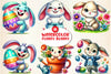 Funny Bunny Clipart Bundle 1