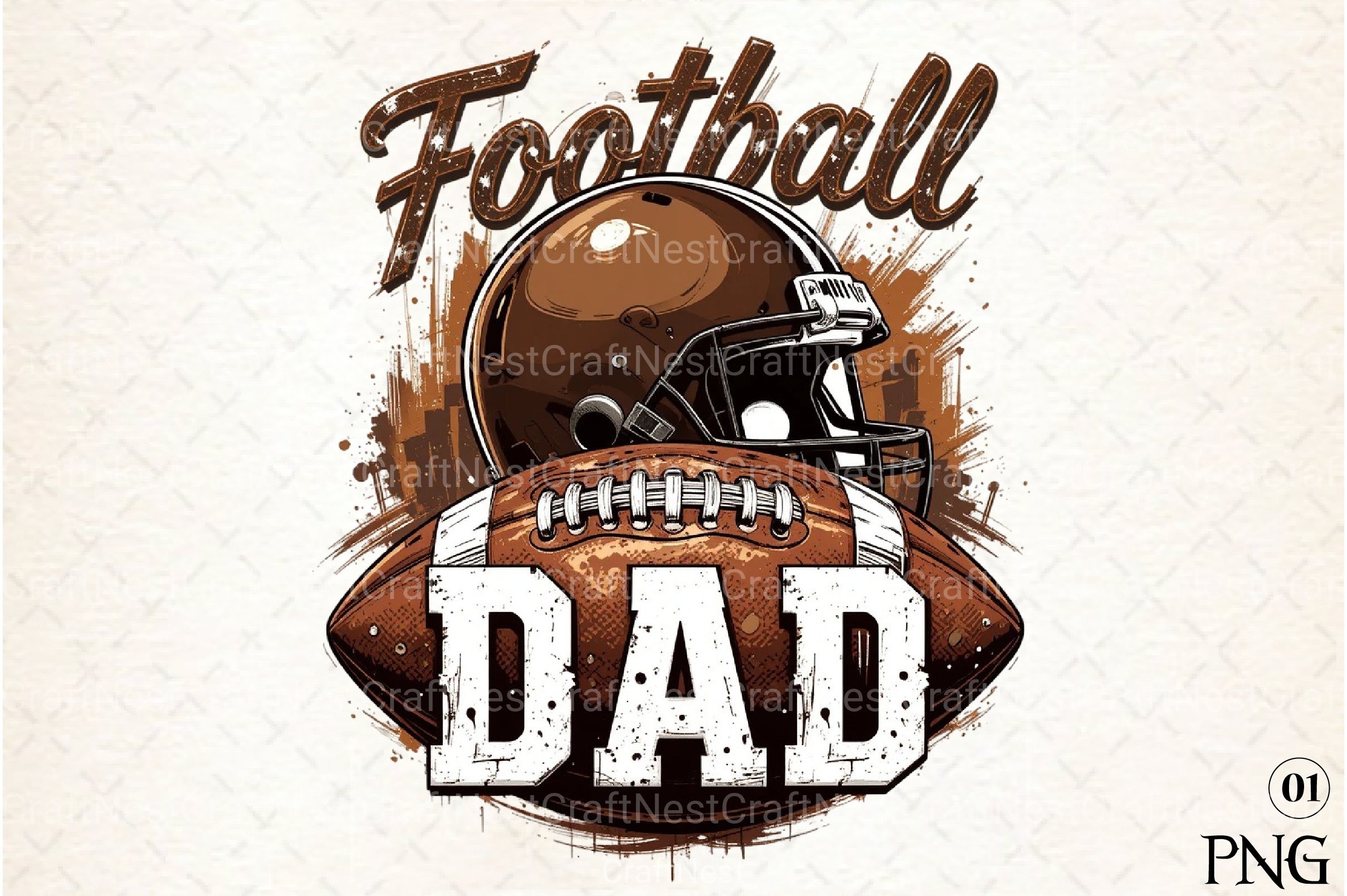 Football Dad Clipart Bundle - CraftNest - Digital Crafting and Art