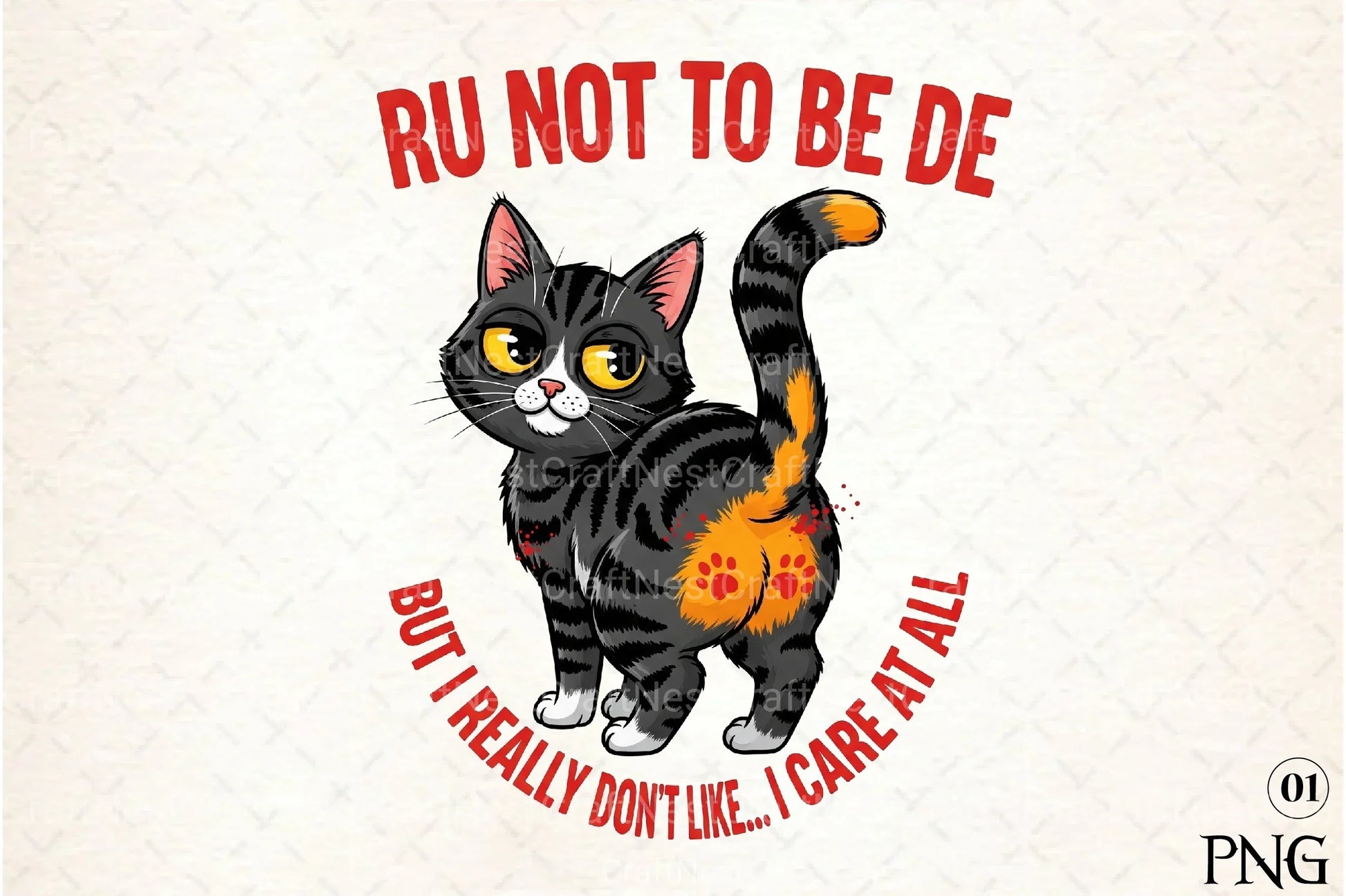 Funny Cat Quotes Clipart Bundle 2 - CraftNest - Digital Crafting and Art